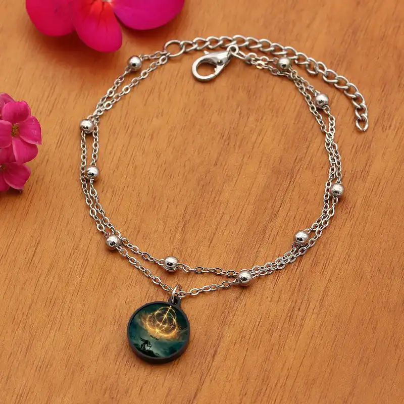 پابند زنانه ناکسیگو مدل شب تاب طرح Elden Ring کد LB7385