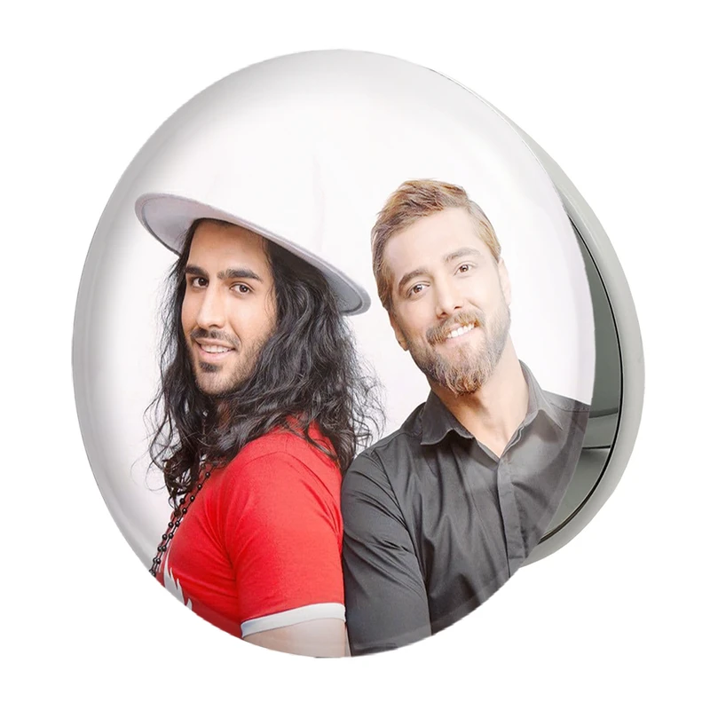 آینه جیبی خندالو طرح ماکان بند مدل تاشو کد 27304 