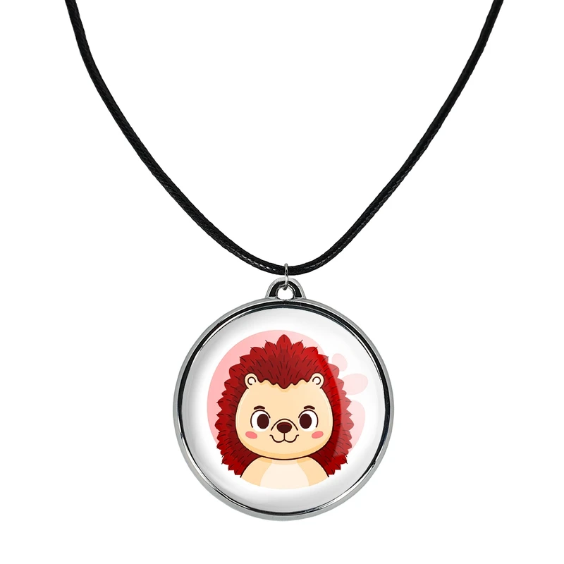 گردنبند خندالو مدل جوجه تیغی حیوانات بامزه کد 3715837159