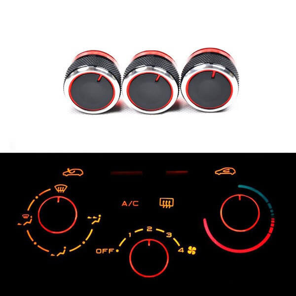 ولوم کنترل سرعت تهویه کولر و بخاری خودرو مدل VOLB-MESH مناسب برای پژو 206 بسته 3 عددی