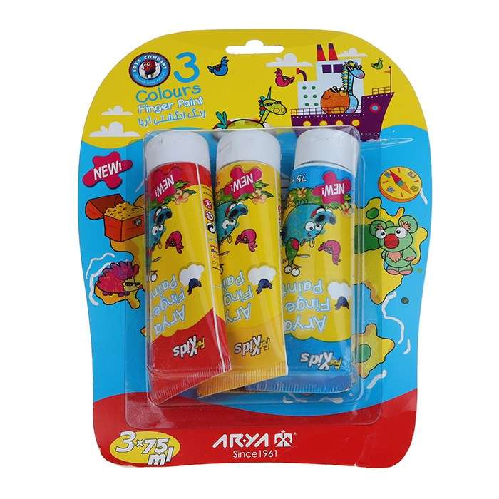 رنگ انگشتی 3 رنگ آریا مدل 7016 رنگ انگشتی 3 رنگ آریا مدل 7016