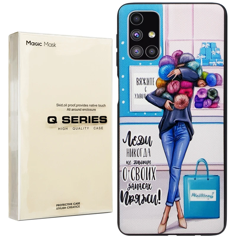 کاور مجیک مسک مدل full colour مناسب برای گوشی موبایل سامسونگ GALAXY M31S 