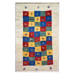 گبه دستبافت یک متری بیات کد BT-256092