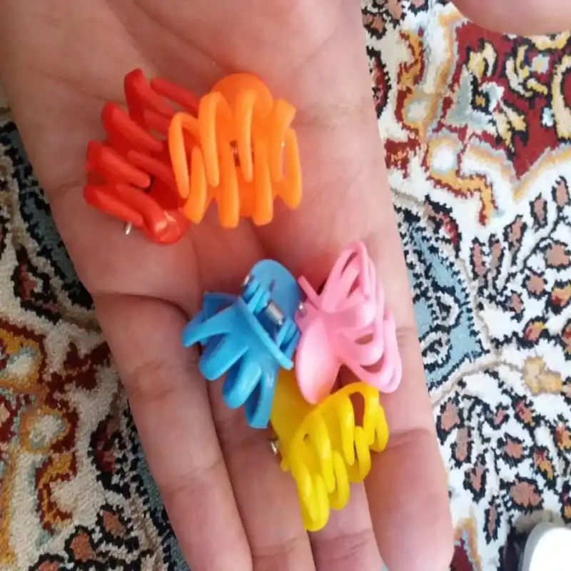 ست کش و کلیپس مو زنانه آی جواهر مدل مجموعه 230 عددی