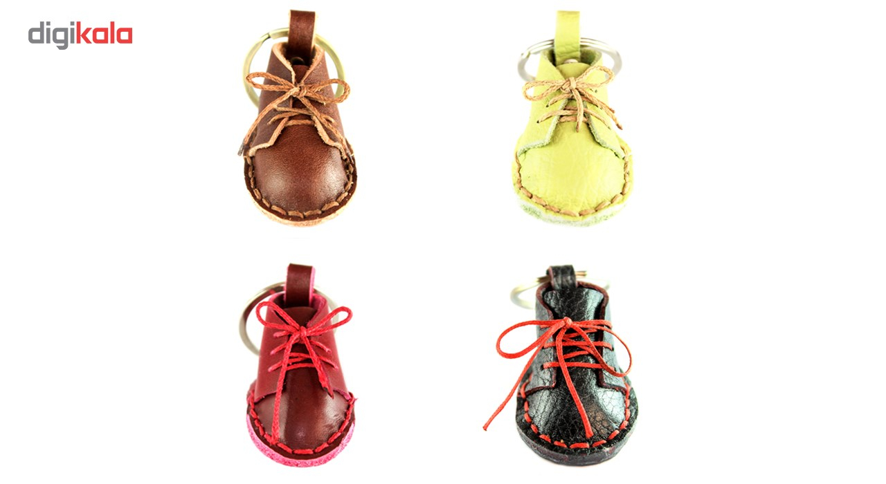 جاسوئیچی چرم گالری ماهدخت مدل AJ01