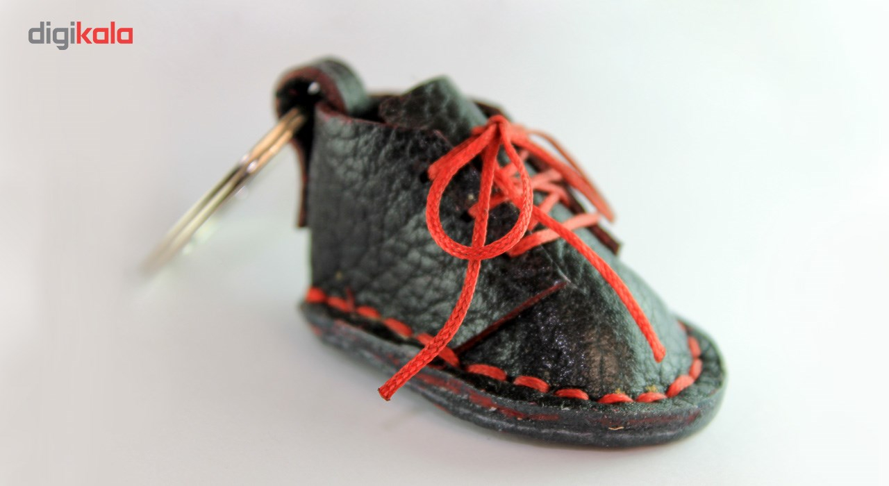 جاسوئیچی چرم گالری ماهدخت مدل AJ01