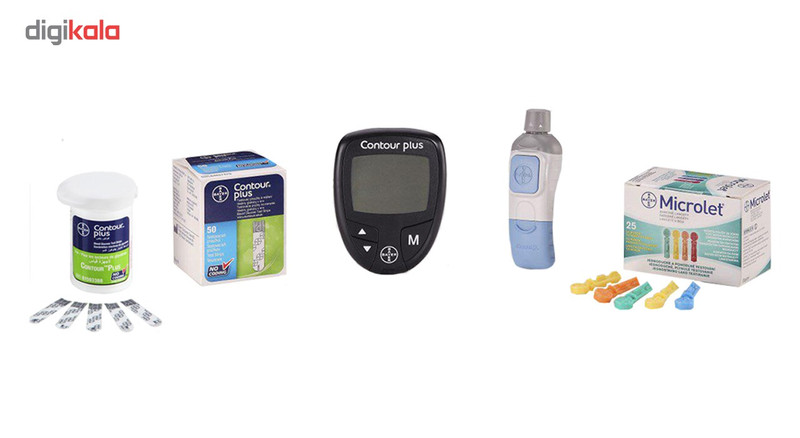 دستگاه تست قند خون بایر مدل Contour Plus دستگاه تست قند خون بایر مدل Contour Plus