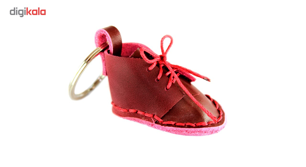 جاسوئیچی چرم گالری ماهدخت مدل AJ01