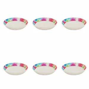 ست اردورخوری بامبو فونیکس مدل Flora301  سایز 10 سانتی متر