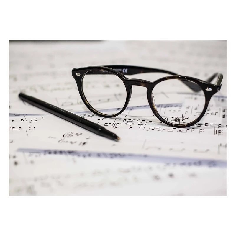 تابلو شاسی ونسونی طرح Creating Notes  سایز 30x40 سانتی متر