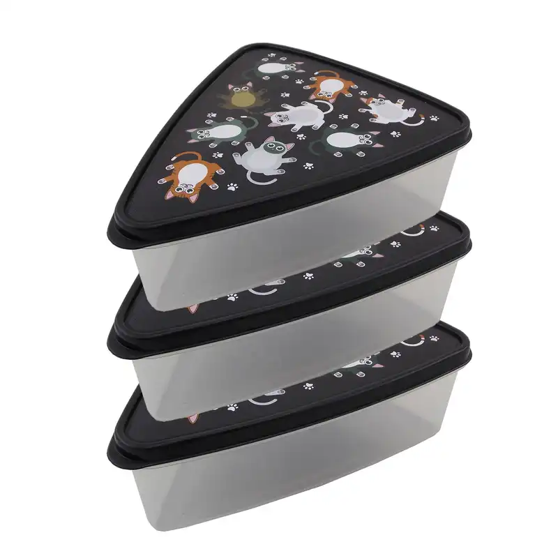 ظرف نگهدارنده فرش کیپس مدل مثلث کد 35 بسته سه عددی