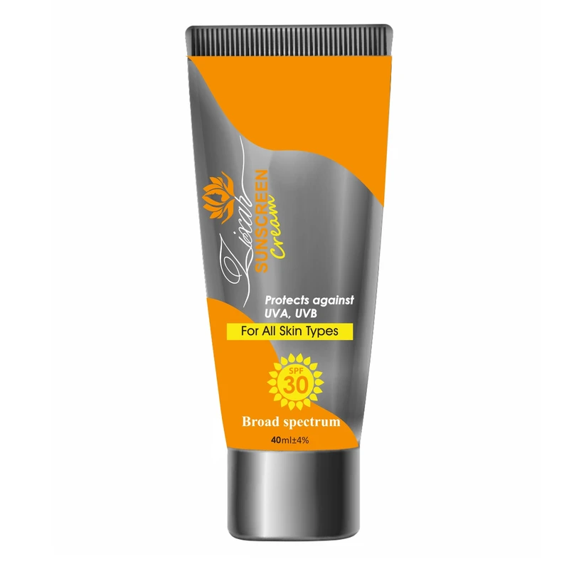 کرم ضد آفتاب بدون رنگ زیکسار SPF 30 مدل Broad spectrum مناسب انواع پوست حجم 40 میلی لیتر