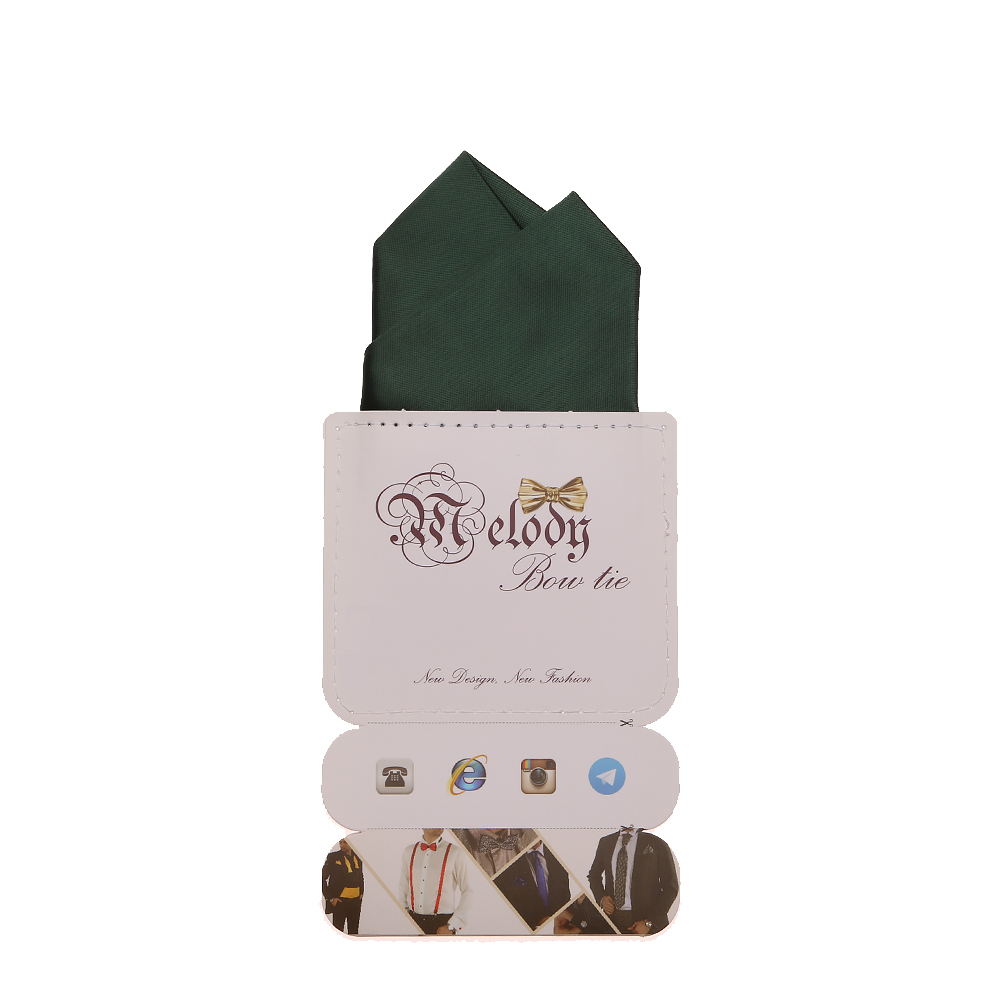 دستمال جیب مردانه ملودی مدل PS5108MSOgrn