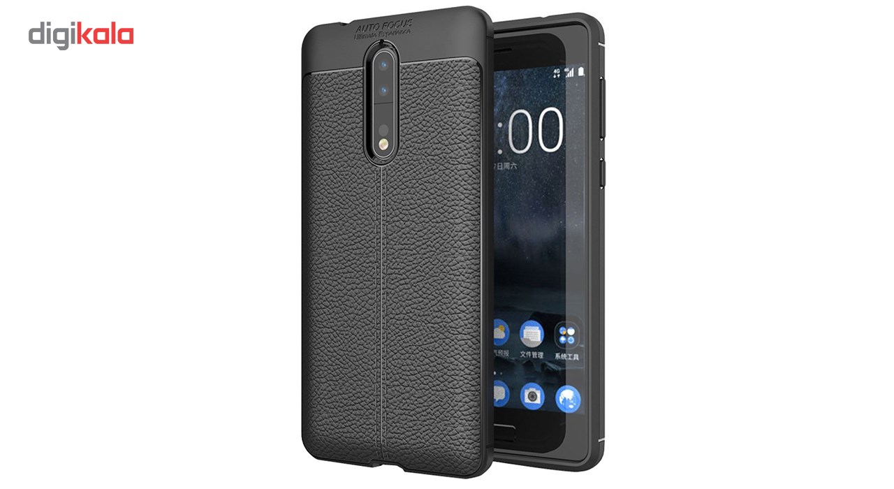 Auto Focus Series Ultimate Experience like Leather Cover For NOKIA 8