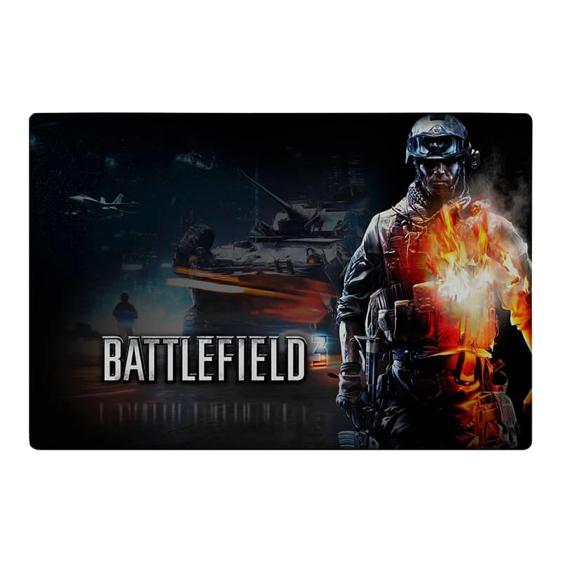 ماوس پد مخصوص بازی زیگ زاگ طرح battlefield کد 4132