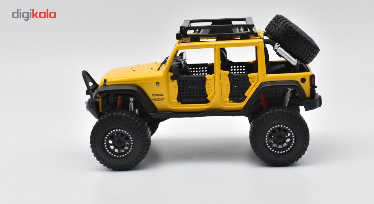 ماشین بازی مایستو مدل Jeep Wrangler Linlimited 2015