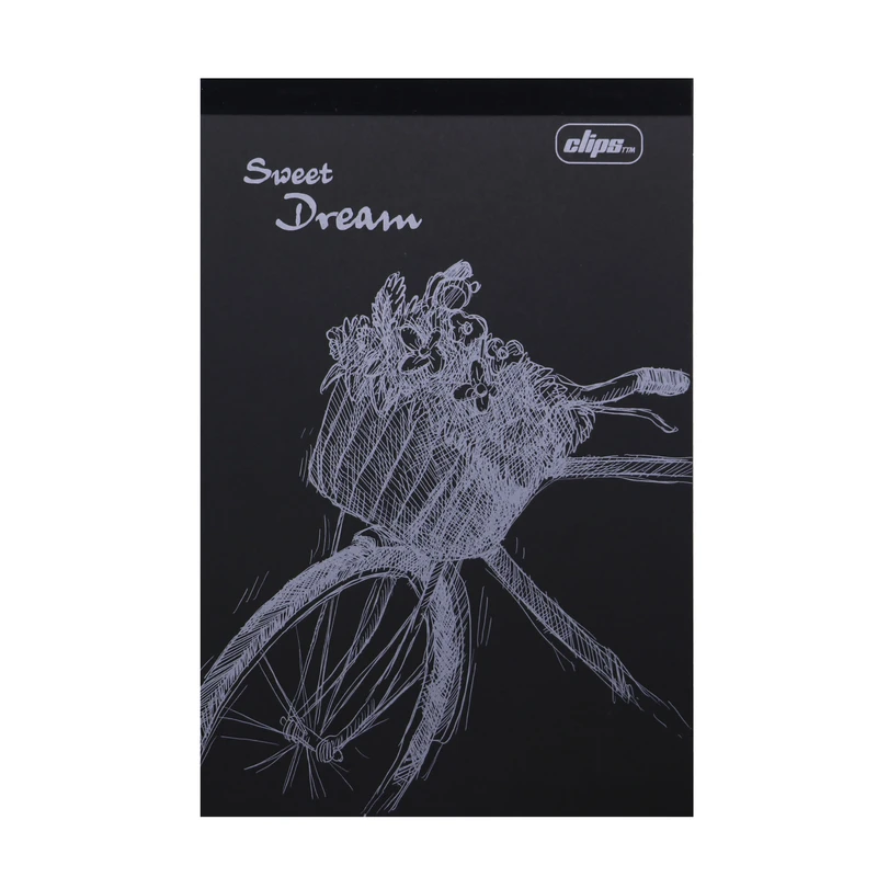 دفتر طراحی 32 برگ کلیپس مدل sweet dream