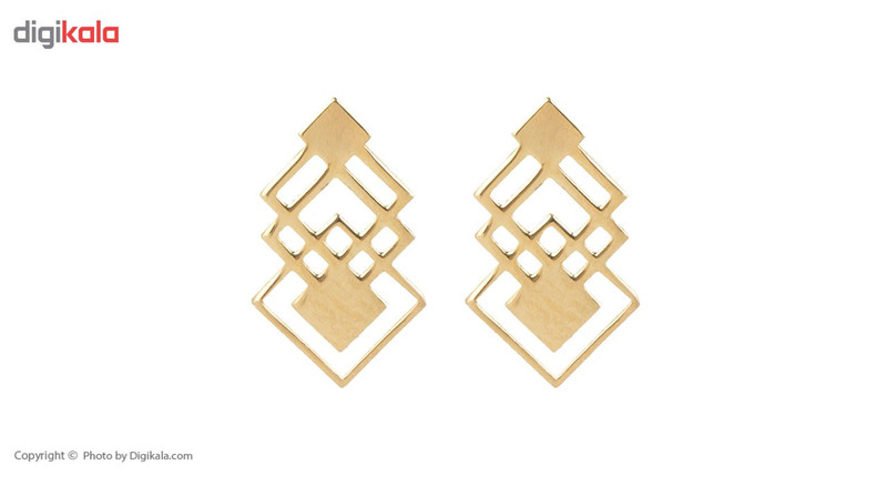 گوشواره طلا 18 عیار زنانه ماهک مدل ME0664