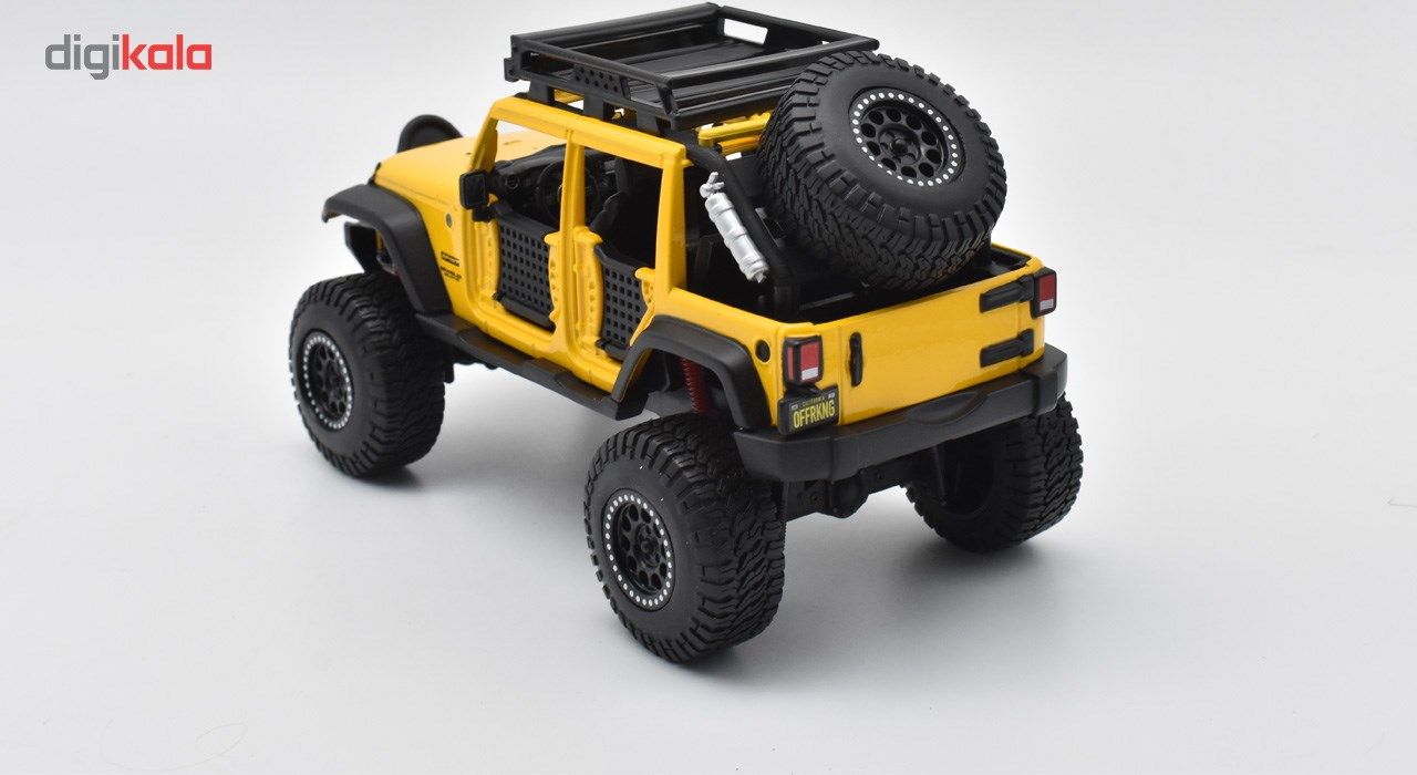 ماشین بازی مایستو مدل Jeep Wrangler Linlimited 2015
