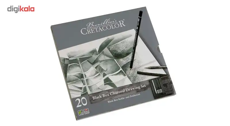 ست طراحی مشکی کرتاکالر مدل 40030