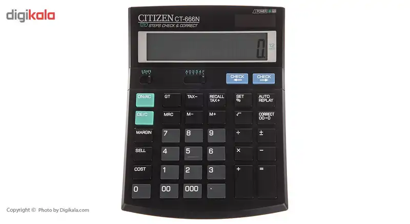 ماشین حساب سیتیزن مدل CT-666N