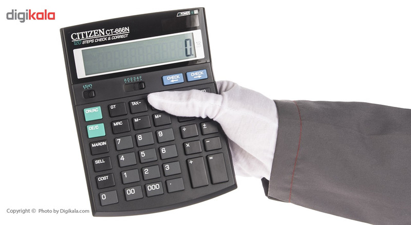 ماشین حساب سیتیزن مدل CT-666N 1