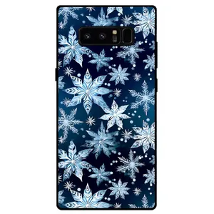 Megafone Snowflake 2824 Cover For Samsung Galaxy Note 8