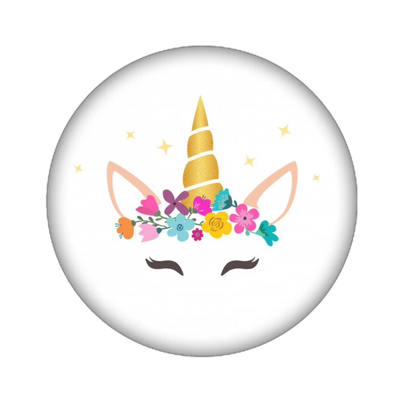 استیکر لپ تاپ طرح یونیکورن کد 4741