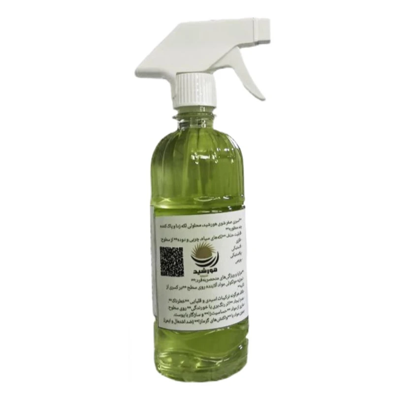 اسپری صفرشوی خودرو هورشید شیمی مدل 001 حجم 500 میلی لیتر