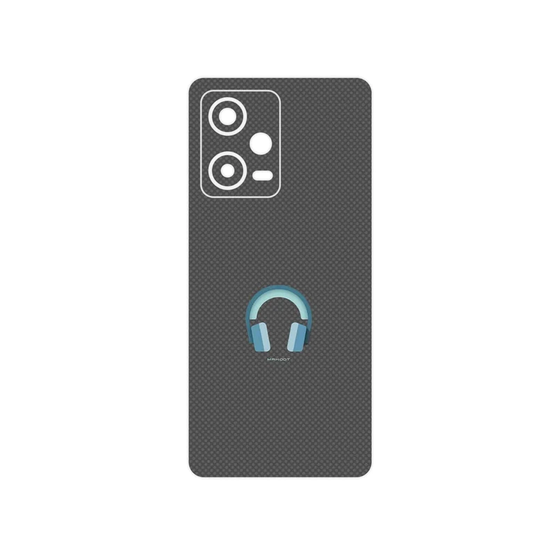 برچسب پوششی ماهوت مدل Minimal Headphone Icon مناسب برای گوشی موبایل شیائومی Redmi Note 12 Pro