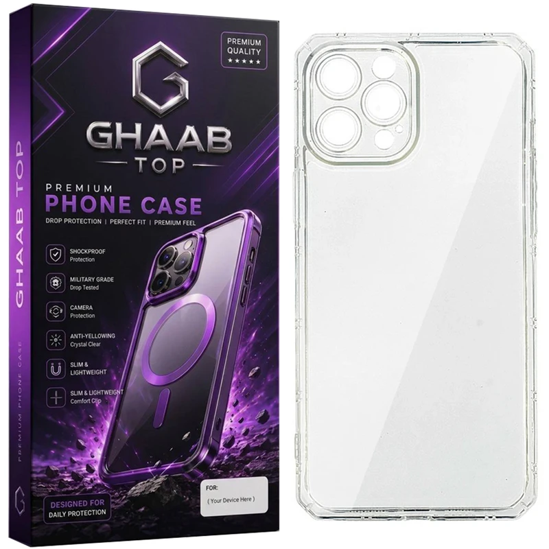 کاور قاب تاپ مدل ژله ای مناسب برای گوشی موبایل اپل IPhone 12 Pro