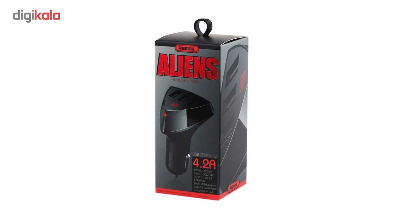 شارژر فندکی مدل ALIENS 4.2A main 1 2