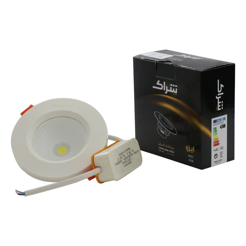 پنل سقفی 7 وات شراک مدل COB-7W