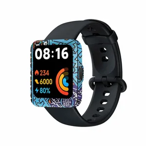 برچسب ماهوت طرح Slimi_Design مناسب برای ساعت هوشمند شیائومی Redmi Watch 2 Lite