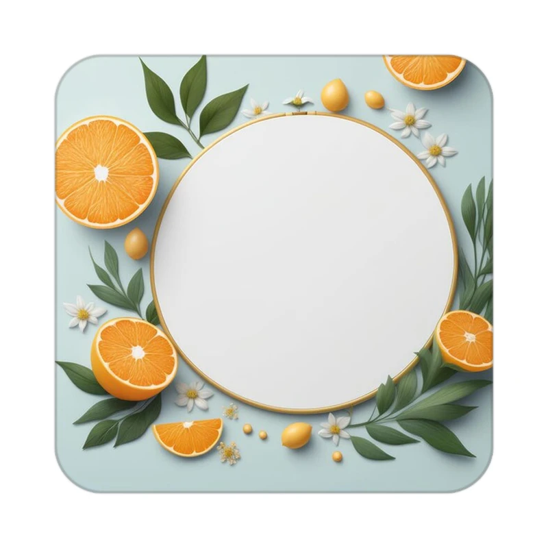 زیر لیوانی کاکتی طرح میوه مدل mp22689