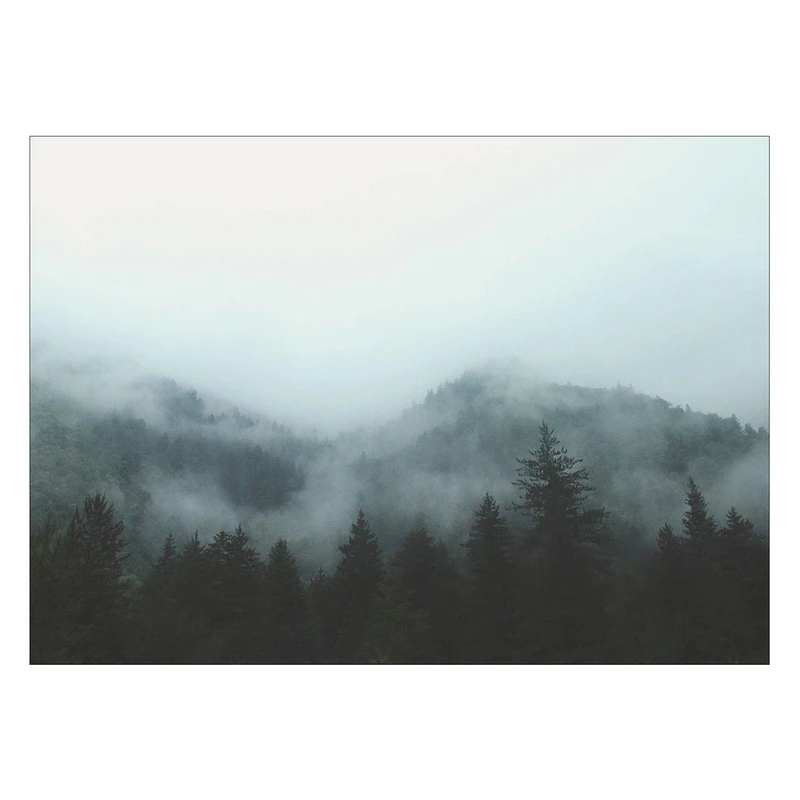 تابلو شاسی ونسونی طرح Overcast of Cloud سایز 30×40 سانتی متر