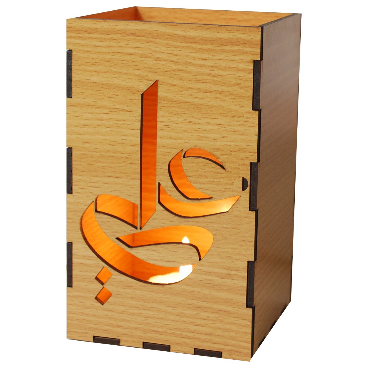 جاشمعی گالری چوب و کمان طرح امام علی ع  2