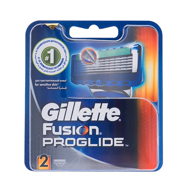 تیغ یدک 2 عددی ژیلت مدل Fusion Proglide