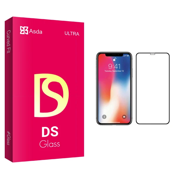 محافظ صفحه نمایش آسدا مدل DS مناسب برای گوشی موبایل اپل iPhone X