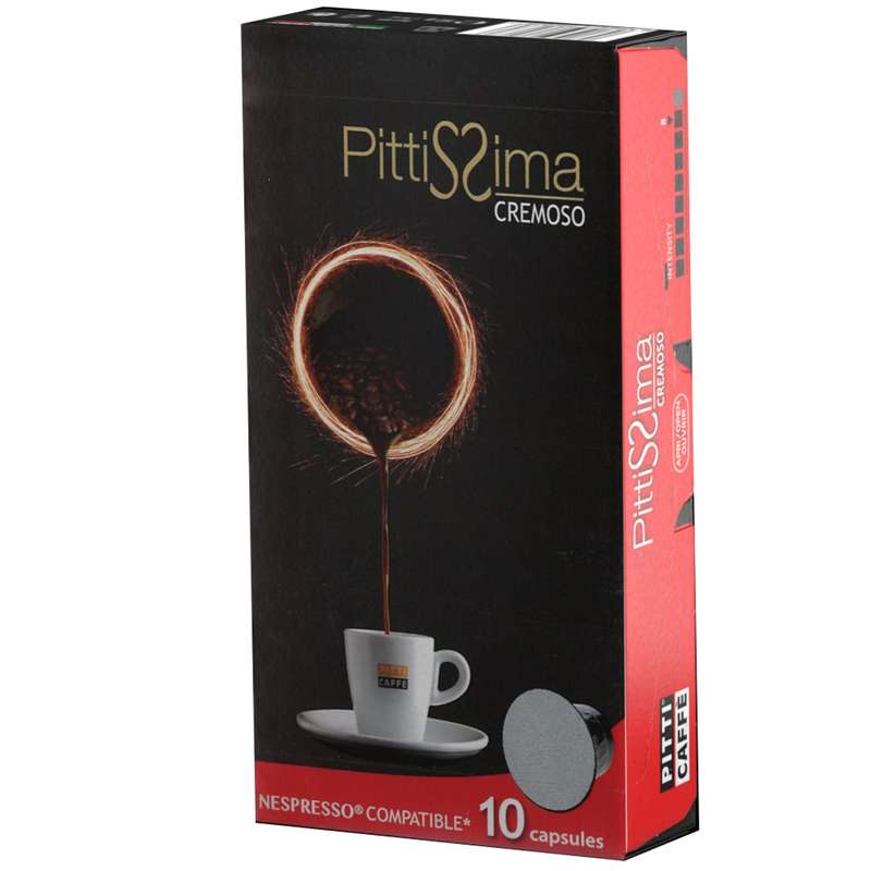 کپسول نسپرسو پیتی کافه مدل Pittissima Cremoso بسته 10 عددی