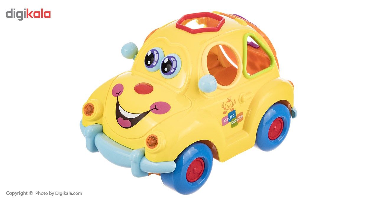 بازی آموزشی هولی تویز مدل Intelligent Fruit Car