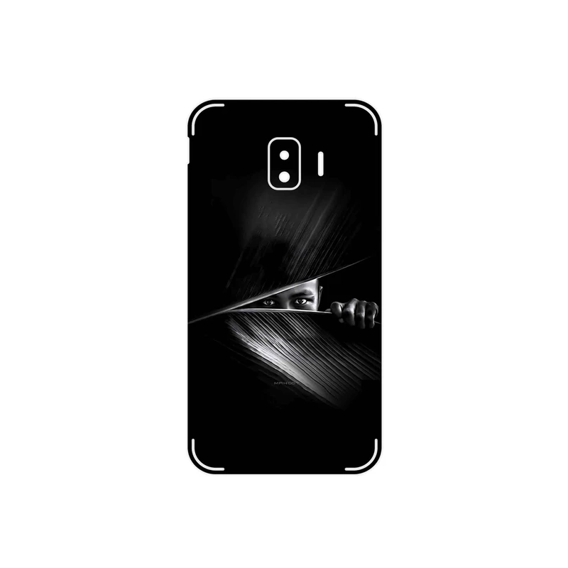 برچسب پوششی ماهوت مدل Black Portrait مناسب برای گوشی موبایل سامسونگ Galaxy J2 Core