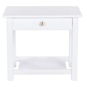 میز عسلی کشودار رستاک مدل ویدا کد K-212-S-W2