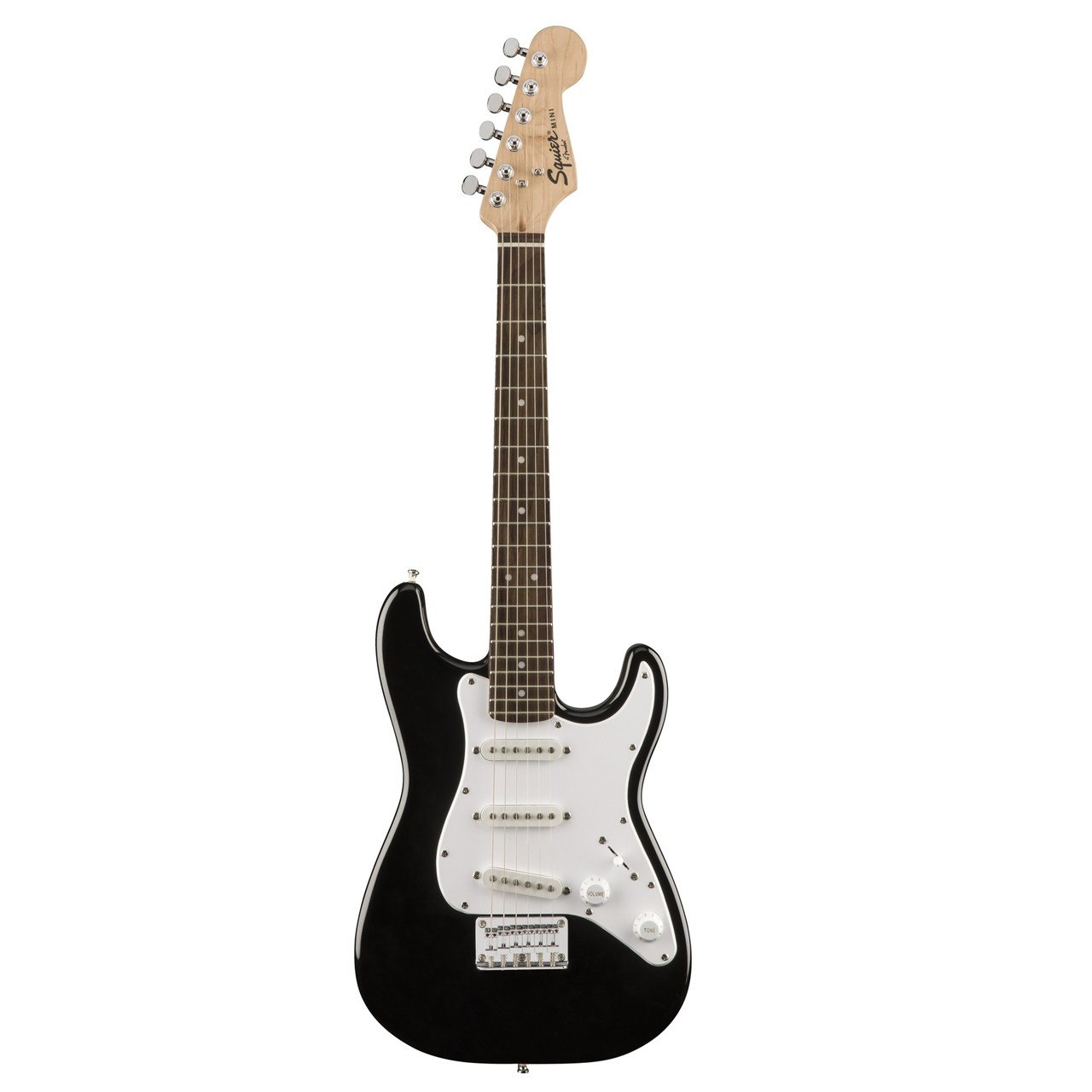 گیتار الکتریک فندر مدل Squier 3/4 Stratocaster Mini Rosewood Fingerboard Black