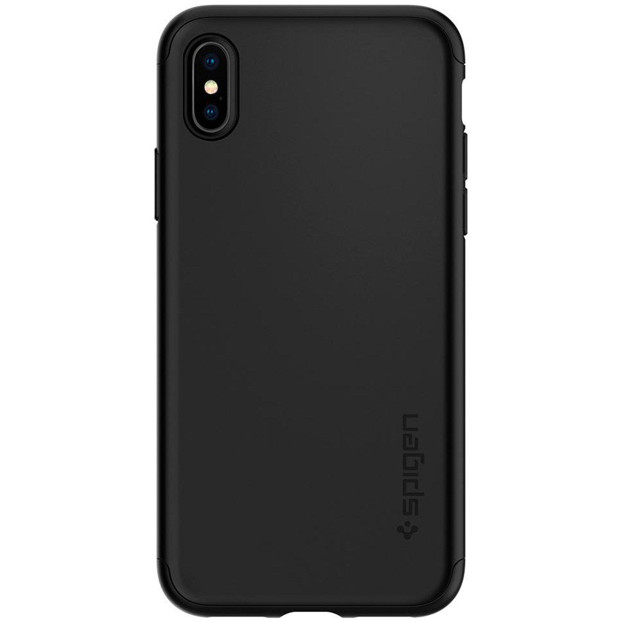 کاور اسپیگن مدل Thin Fit 360 Black مناسب برای گوشی موبایل اپل iPhone X