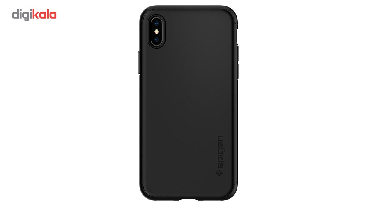 کاور اسپیگن مدل Thin Fit 360 Black مناسب برای گوشی موبایل اپل iPhone X