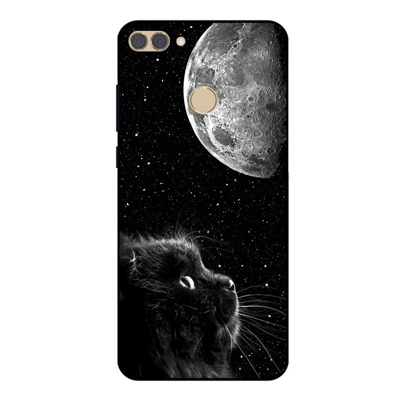 کاور مگافون طرح گربه مدل 1882 مناسب برای  گوشی موبایل هوآوی Y9 2018   