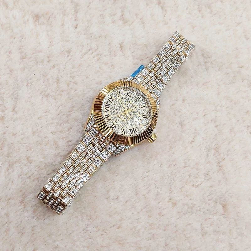 ساعت مچی عقربه‌ای مردانه مدل فول نگین