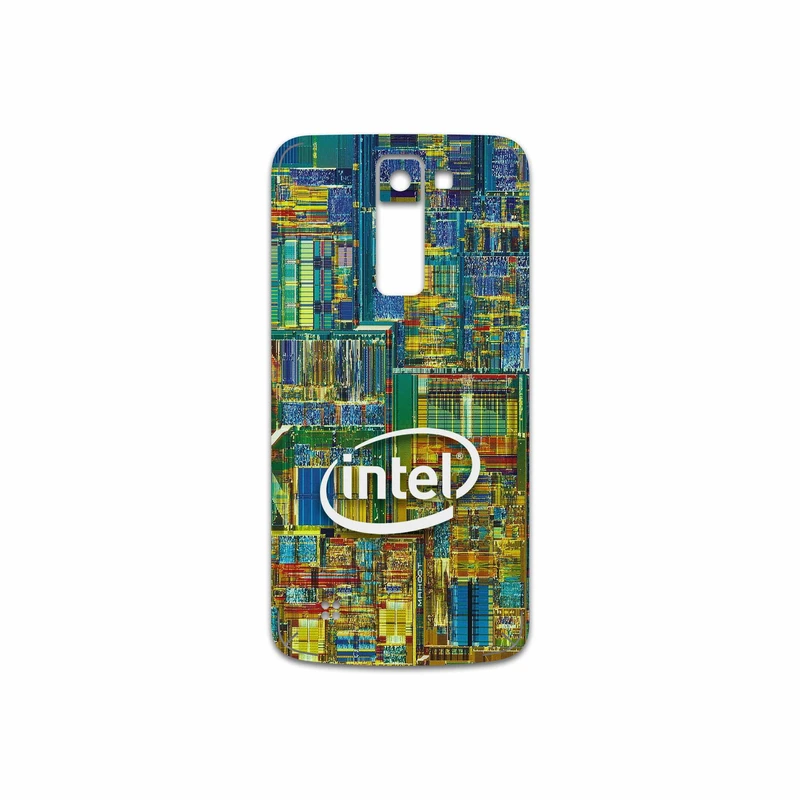 برچسب پوششی ماهوت مدل Intel Brand مناسب برای گوشی موبایل ال جی K8