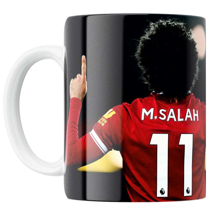 ماگ مدل محمد صلاح طرح پرچم لیورپول کد M0597